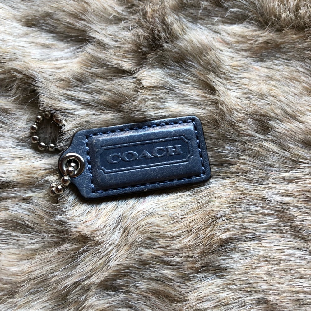 Coach purse charm